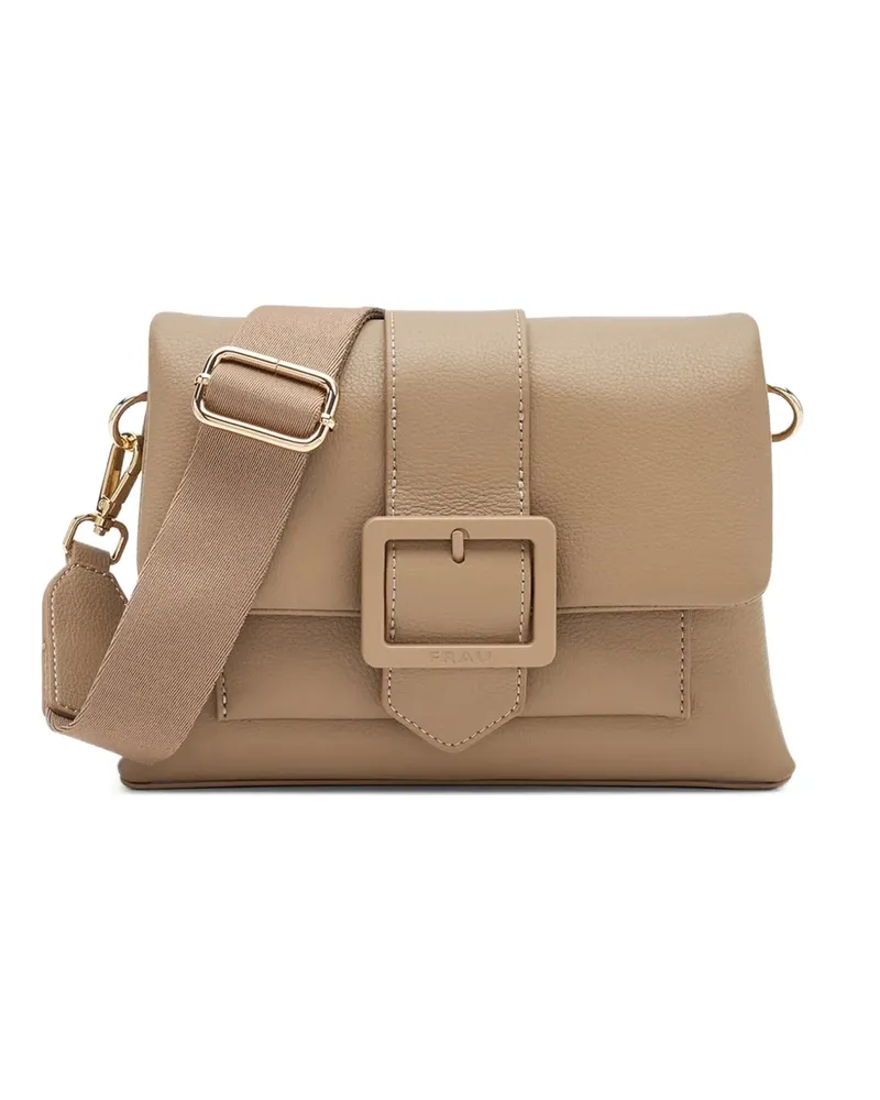 FRAU Handtasche mit Schnalle - Nude Nude