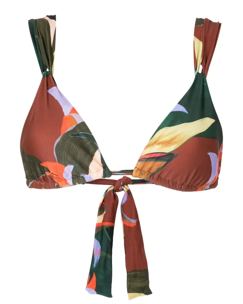 Lenny Niemeyer Bikinioberteil mit Blumen-Print - Mehrfarbig Mehrfarbig