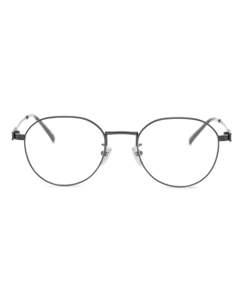 Gucci Brille mit rundem Gestell - Grau Grau