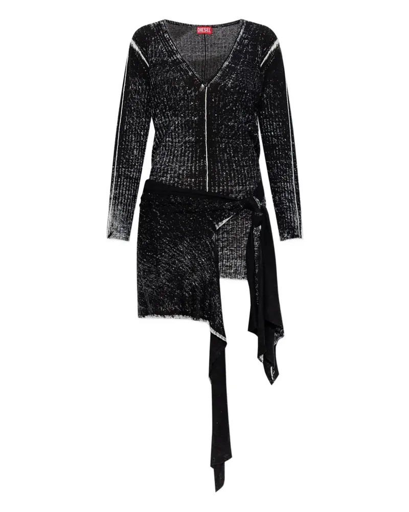 Diesel M-Egaknot Minikleid - Schwarz Schwarz