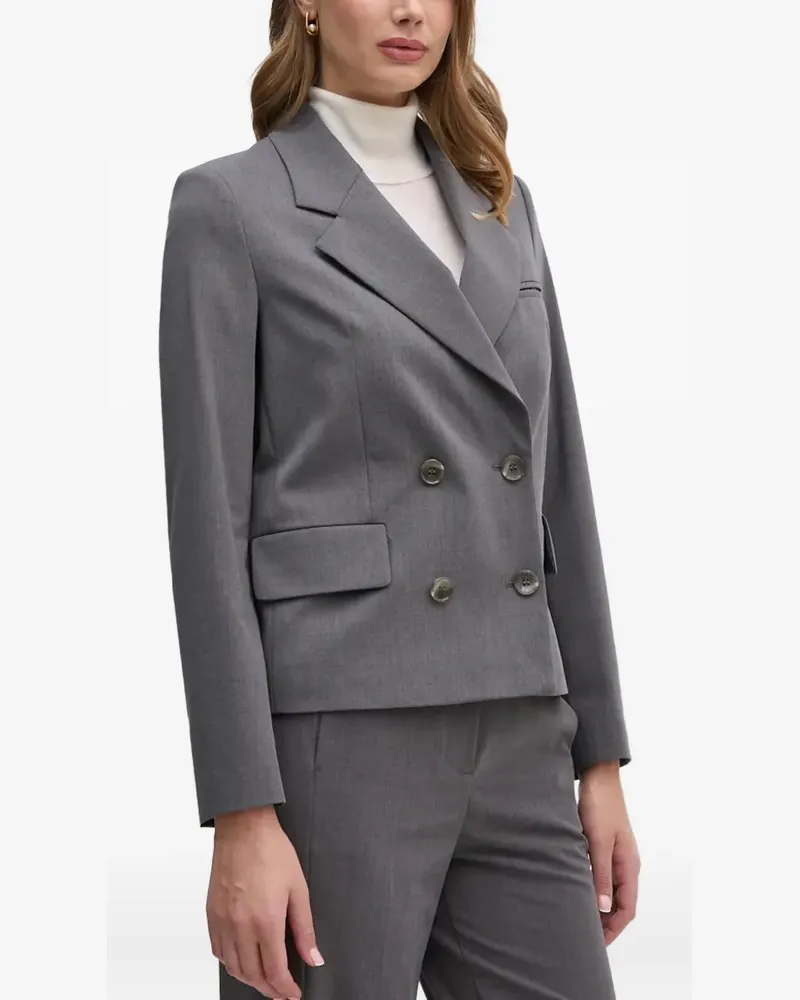 Sisley Doppelreihiges Sakko - Grau Grau