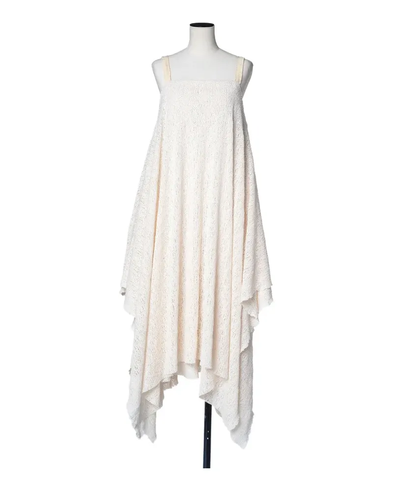 Muller of Yoshiokubo layered raschel-lace midi dress - Weiß Weiß