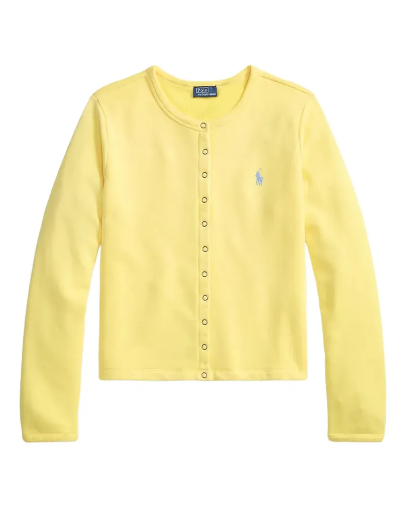 Ralph Lauren Cardigan mit Druckknöpfen - Gelb Gelb