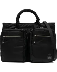 Toga x Porter Shopper mit Logo-Applikation Schwarz