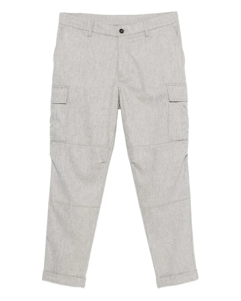 Eleventy Hose mit aufgesetzten Taschen - Grau Grau