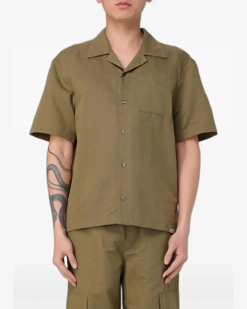 Colmar chest-pocket short-sleeve shirt - Grün Grün