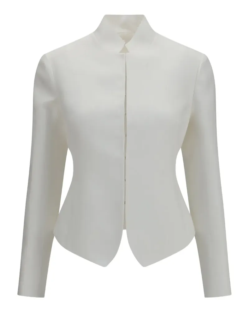 The Row Brianda linen jacket - Weiß Weiß