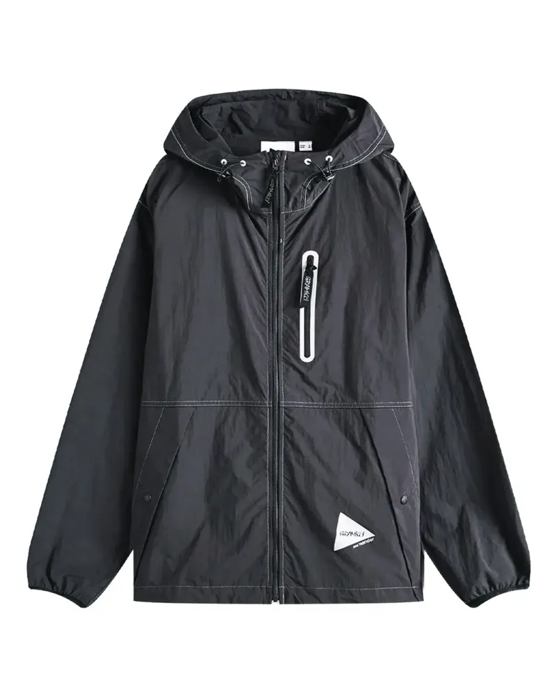 and wander x Gramicci Kapuzenjacke - Grau Grau