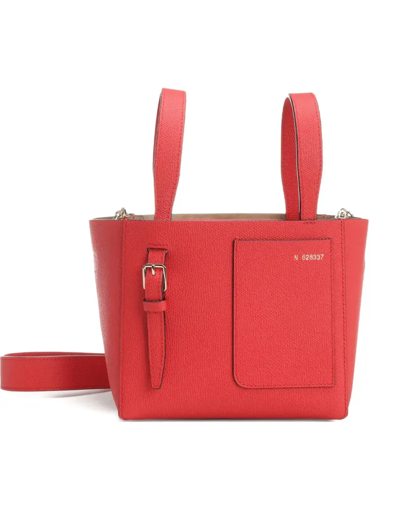Valextra Soft Bucket Tote Bag - Rot Rot