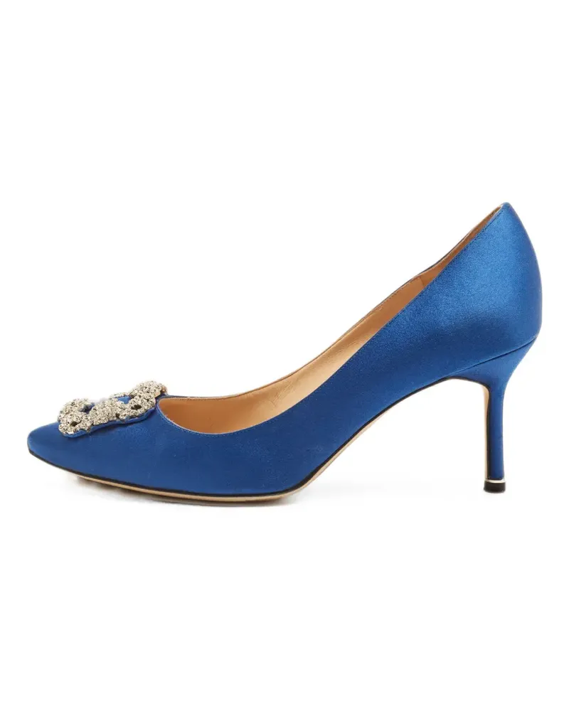Manolo Blahnik Hangisi Pumps - Blau Blau