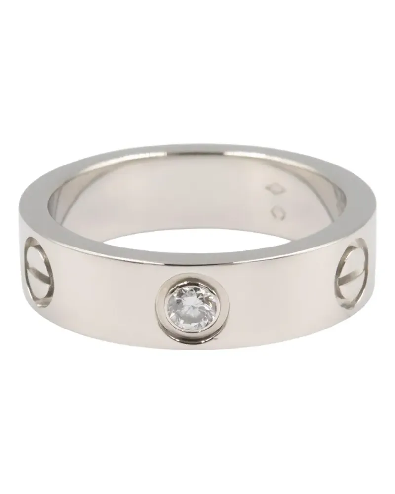 Cartier 2010s Love diamond ring - Silber Silber