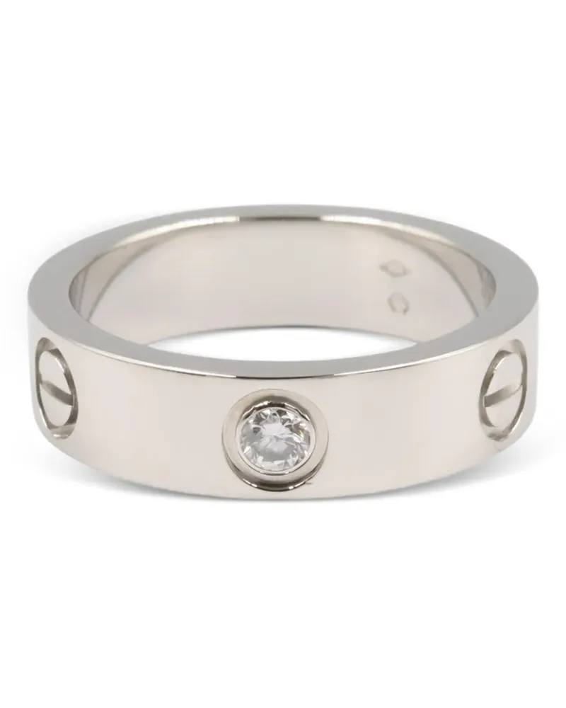 Cartier 2010s Love diamond ring - Silber Silber