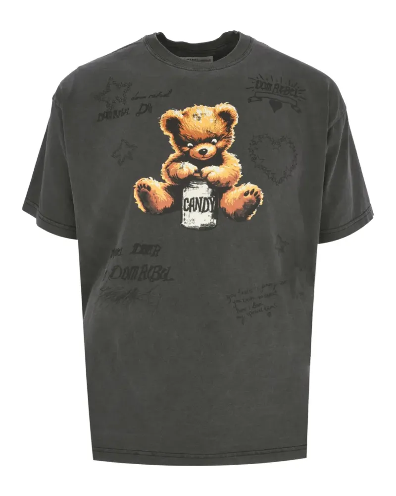 DOMREBEL Treats graphic T-shirt - Grau Grau