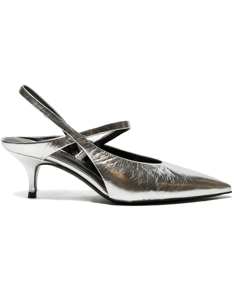 Guglielmo Rotta Arven Scratch Pumps 55mm - Silber Silber