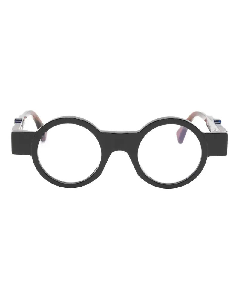 KUBORAUM Maske I02 round-frame glasses - Schwarz Schwarz