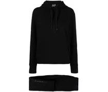 Jogginganzug mit Logo-Print - Schwarz