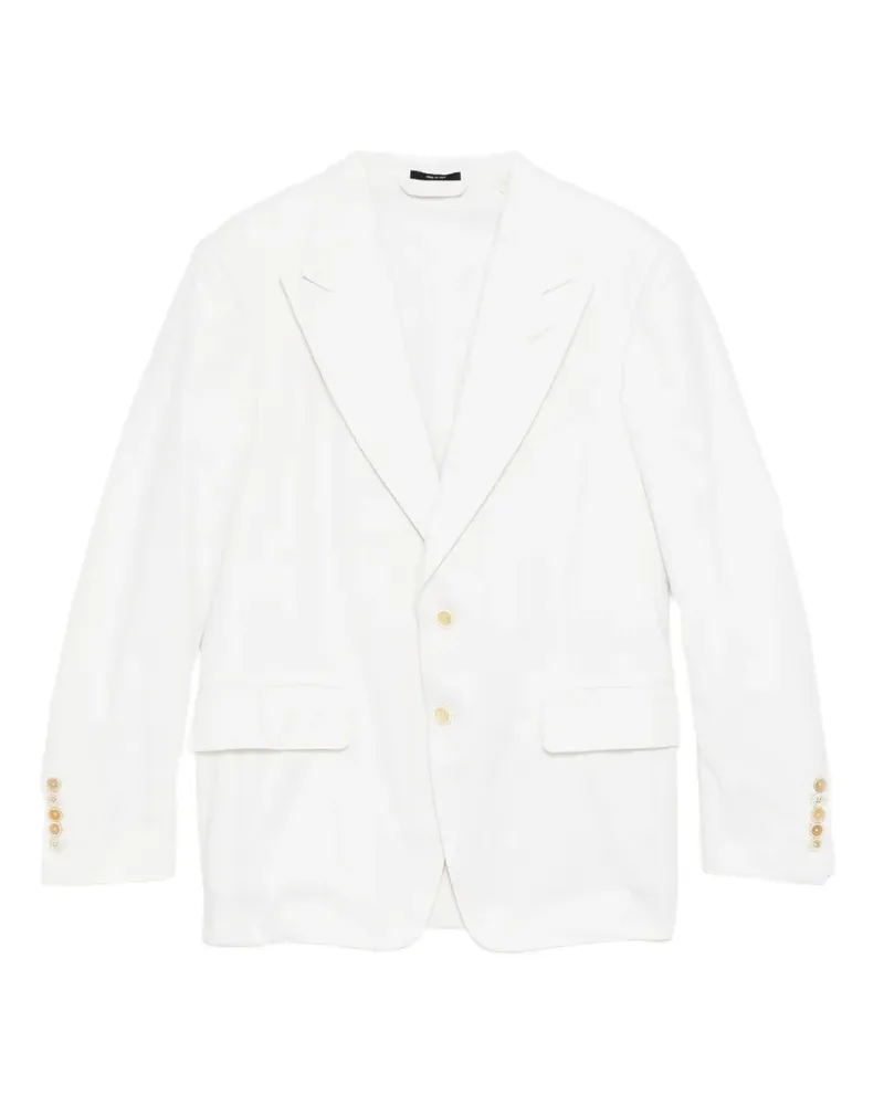 Tom Ford single-breasted blazer - Weiß Weiß