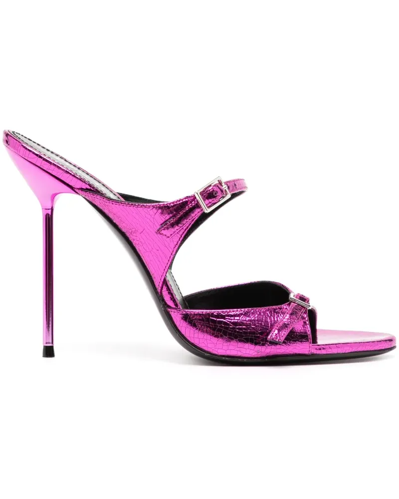 Paris Texas Layla Metallic-Pumps 105mm - Violett Violett