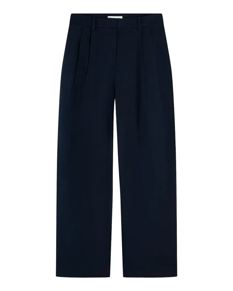 Tommy Hilfiger pleated wide-leg trousers - Blau Blau