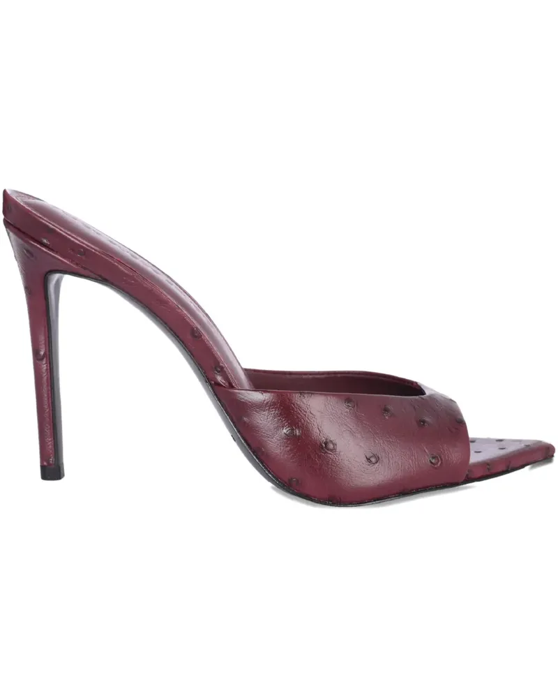 BLACK SUEDE STUDIO Brea point-toe sandals - Rot Rot