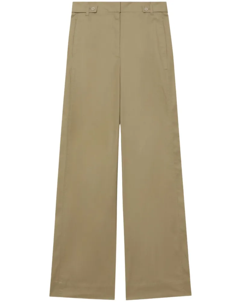 3.1 phillip lim Straight-Leg-Hose mit Taillengürtel - Nude Nude