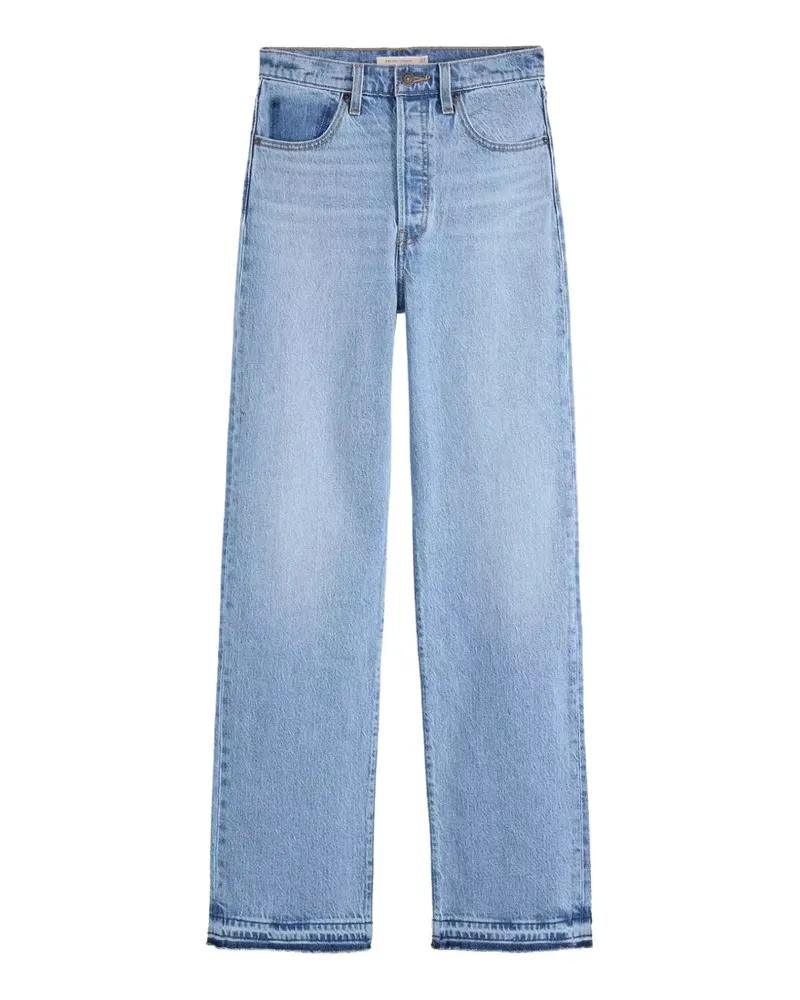 Levi's Ribcage straight-leg jeans - Blau Blau