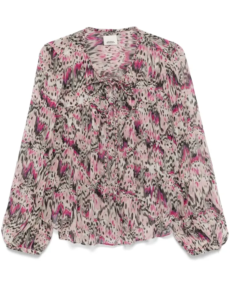 Isabel Marant Ametissa Bluse - Rosa Rosa