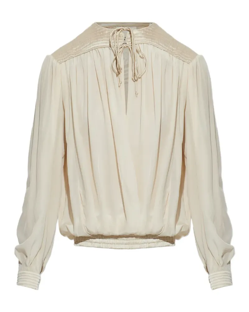 Isabel Marant Dovane Bluse - Nude Nude