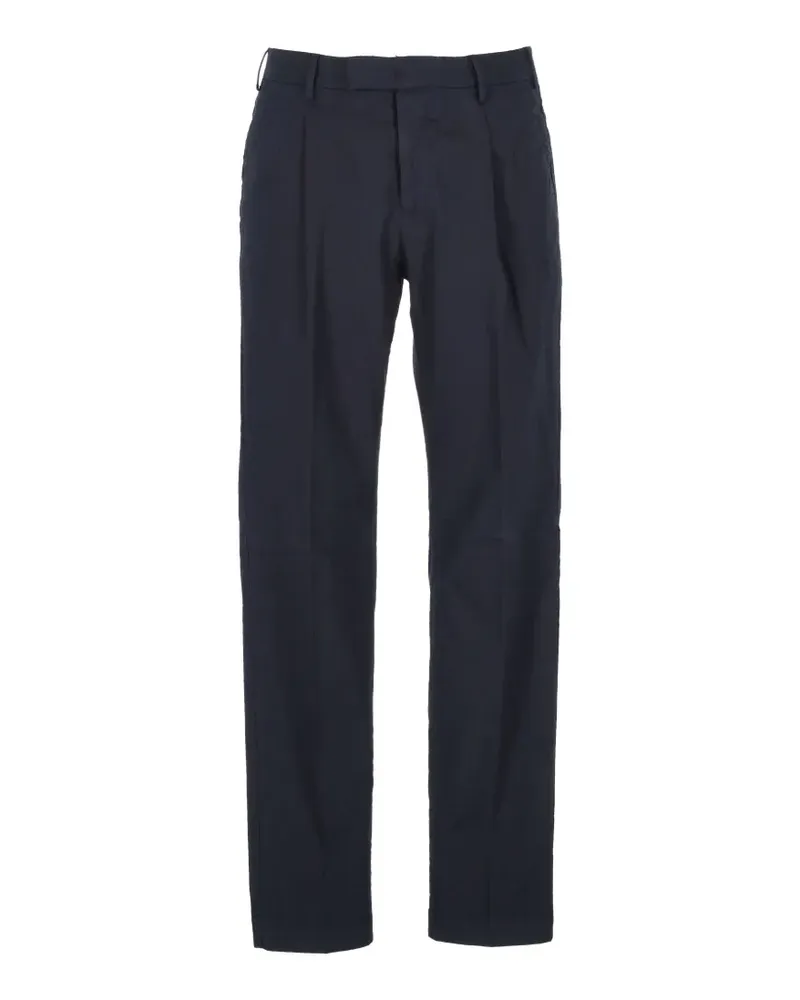 PT TORINO pleated straight-leg trousers - Blau Blau