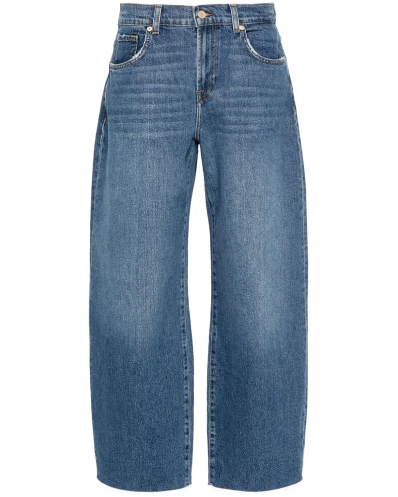 7 for all mankind Bonnie Tapered-Jeans - Blau Blau