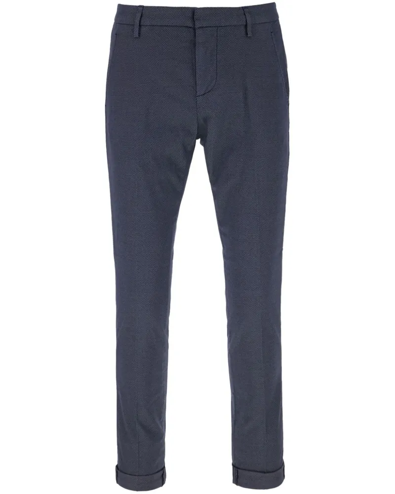 Dondup Tapered-Hose mit verdecktem Verschluss - Blau Blau