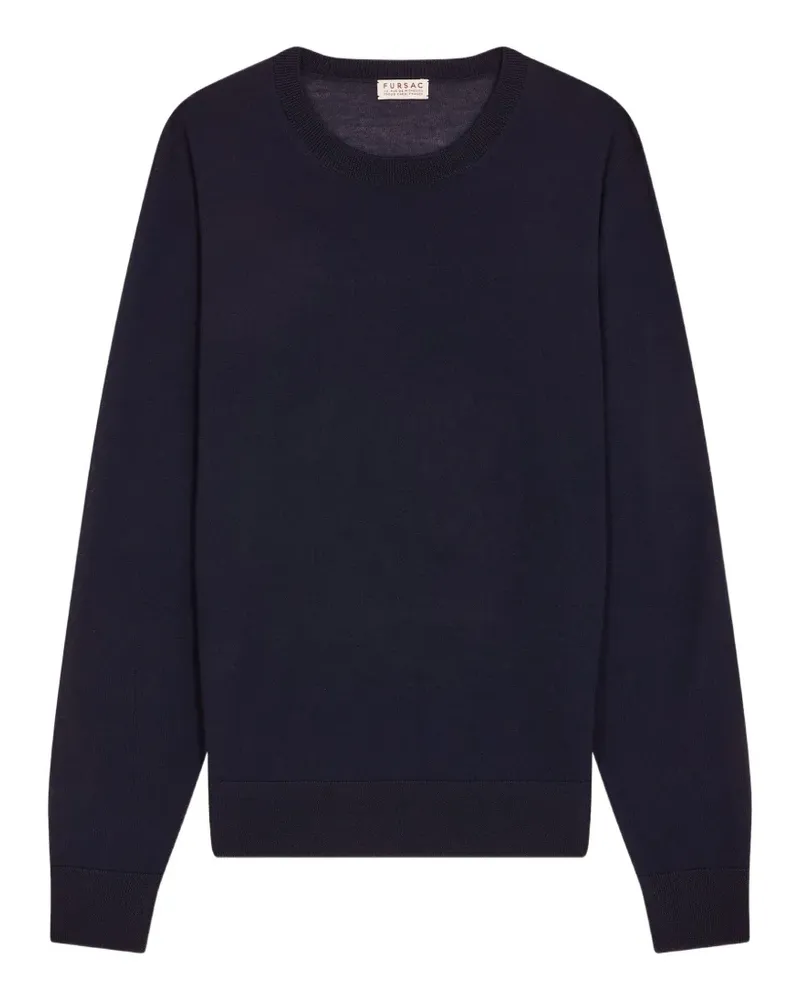 FURSAC crew-neck long-sleeve sweater - Blau Blau