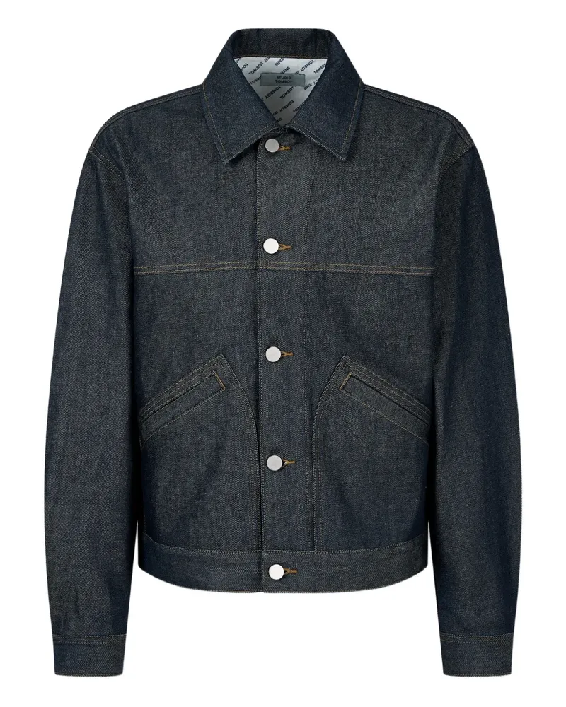 STUDIO TOMBOY Jeansjacke mit Taschen - Blau Blau