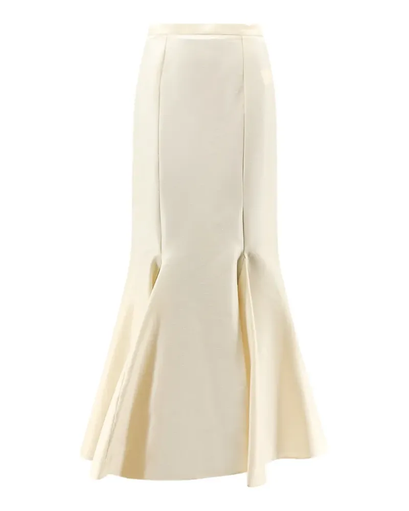 ACTUALEE panelled high-waisted maxi skirt - Nude Nude