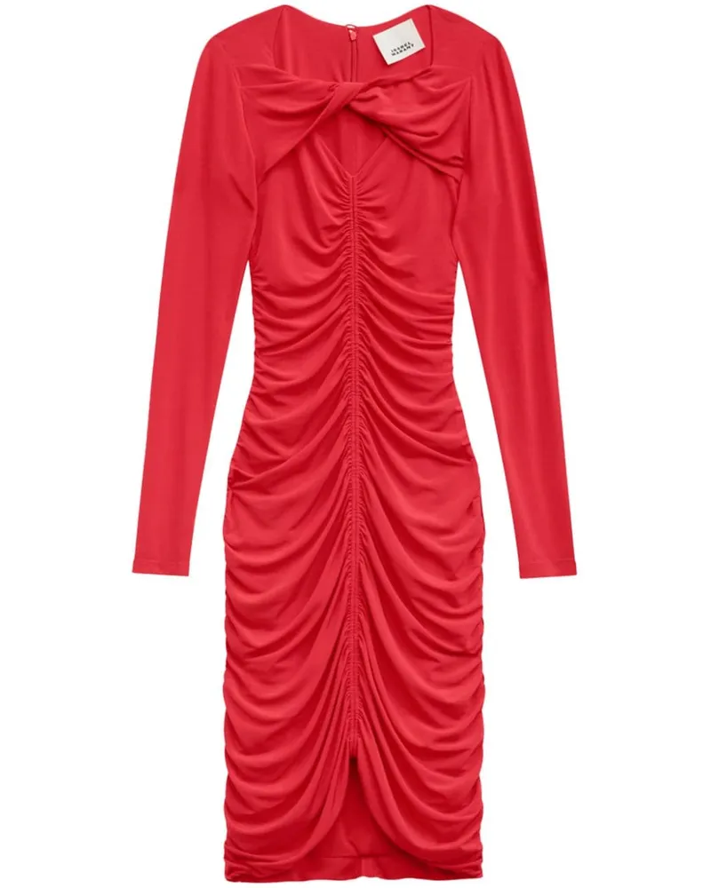 Isabel Marant Volgane Midikleid - Rot Rot