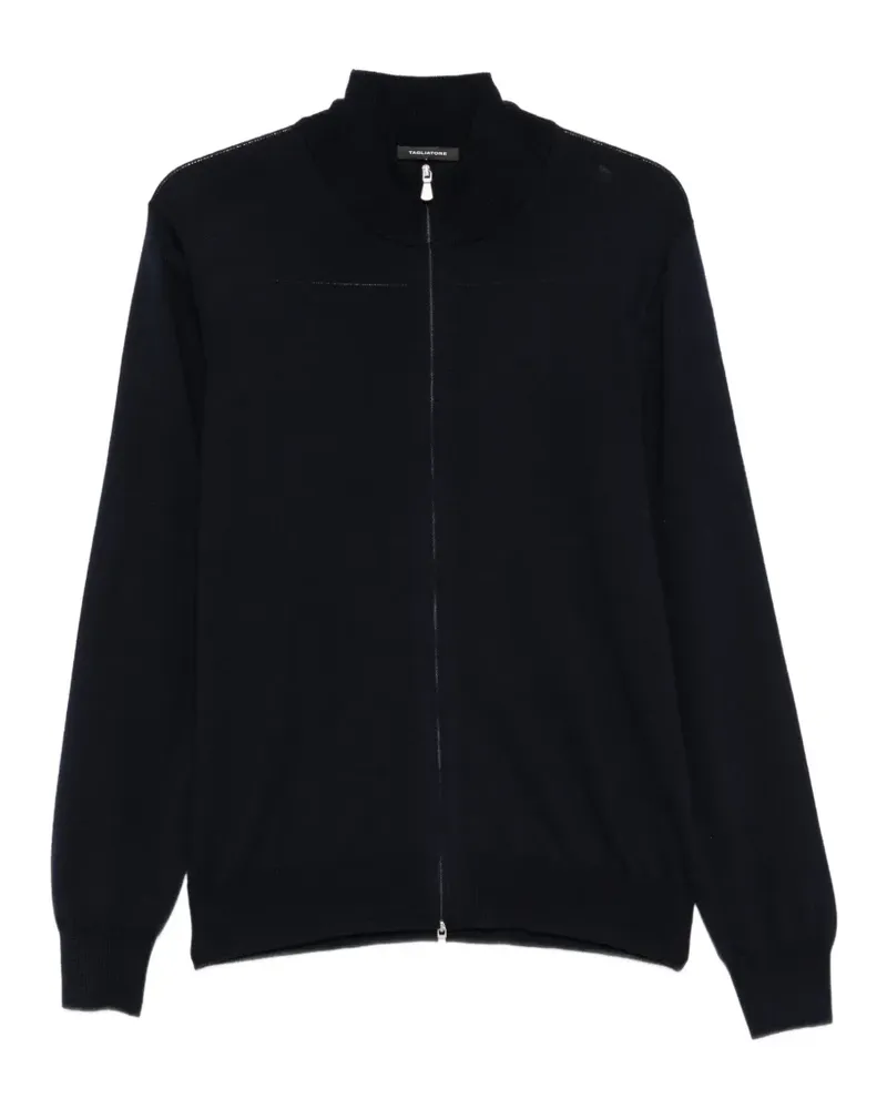Tagliatore Cardigan mit Reißverschluss - Blau Blau