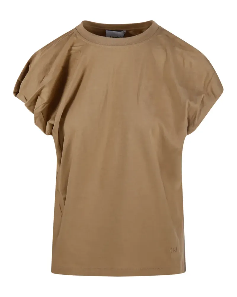 NUDE gathered T-shirt Nude