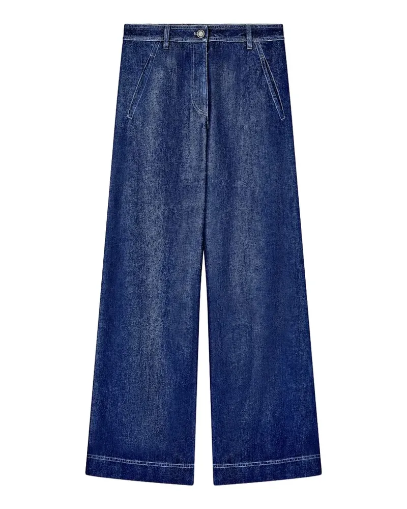 Giorgio Armani wide-leg jeans - Blau Blau
