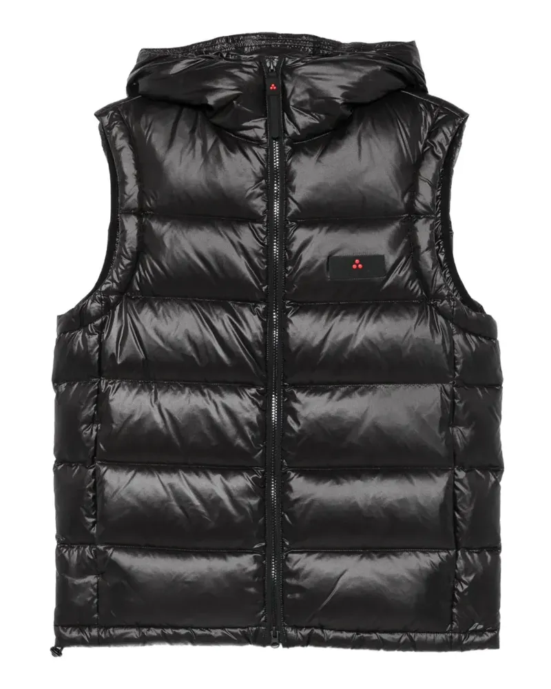Peuterey quilted hooded gilet - Schwarz Schwarz