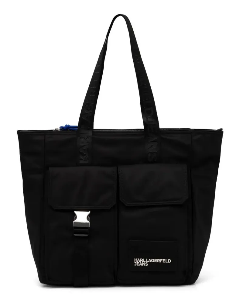 Karl Lagerfeld Street Tote Bag - Schwarz Schwarz