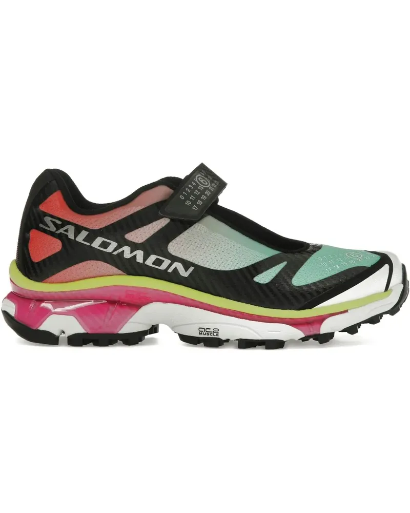 Salomon x MM6 Maison Margiela XT "Ginger/Electric Green" Sneakers - Grün Grün