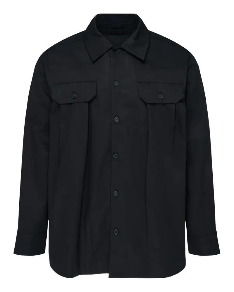 Simone Rocha long-sleeve embellished shirt - Schwarz Schwarz