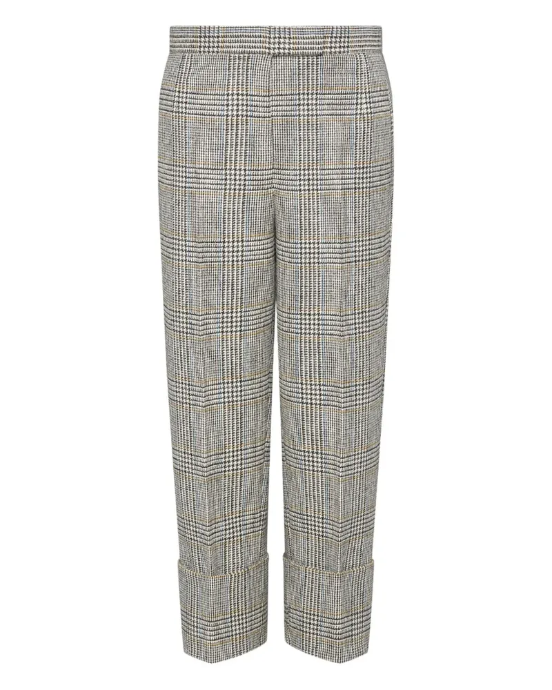 Thom Browne Hose mit Riemen - Grau Grau