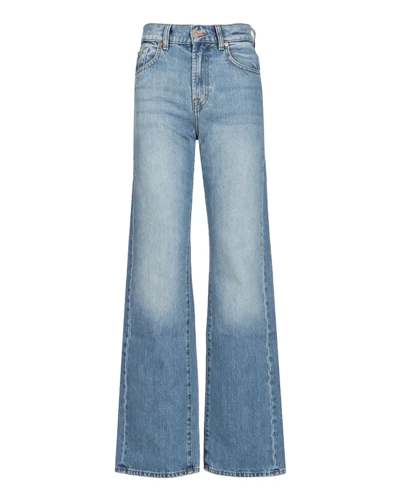 7 for all mankind Tess straight-leg jeans - Blau Blau