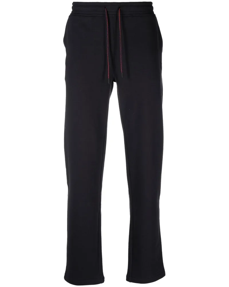 Corneliani Schmale Hose mit Kordelzug - Blau Blau