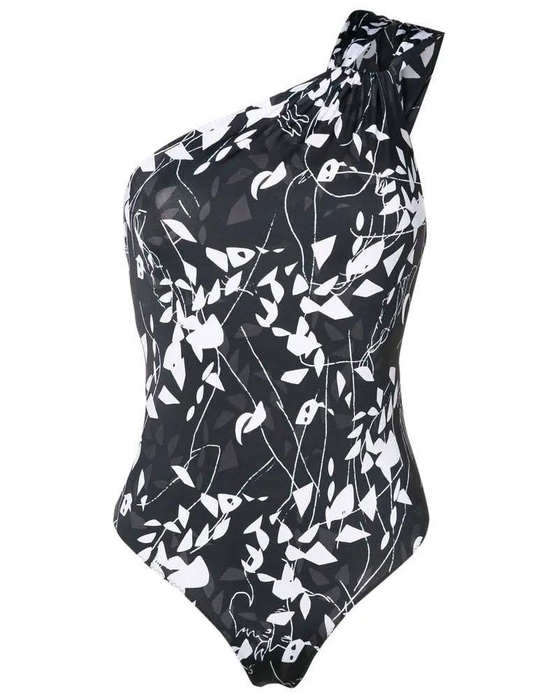 Clube Bossa Badeanzug mit grafischem Print - Schwarz Schwarz