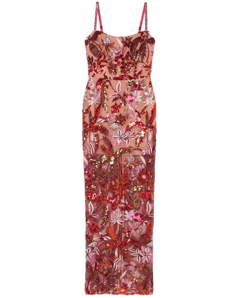 BRONX AND BANCO Dahlia Leona Abendkleid - Rot Rot