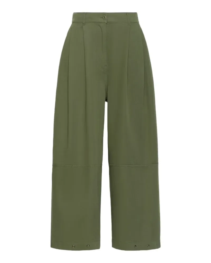 Max Mara pleated palazzo pants - Grün Grün