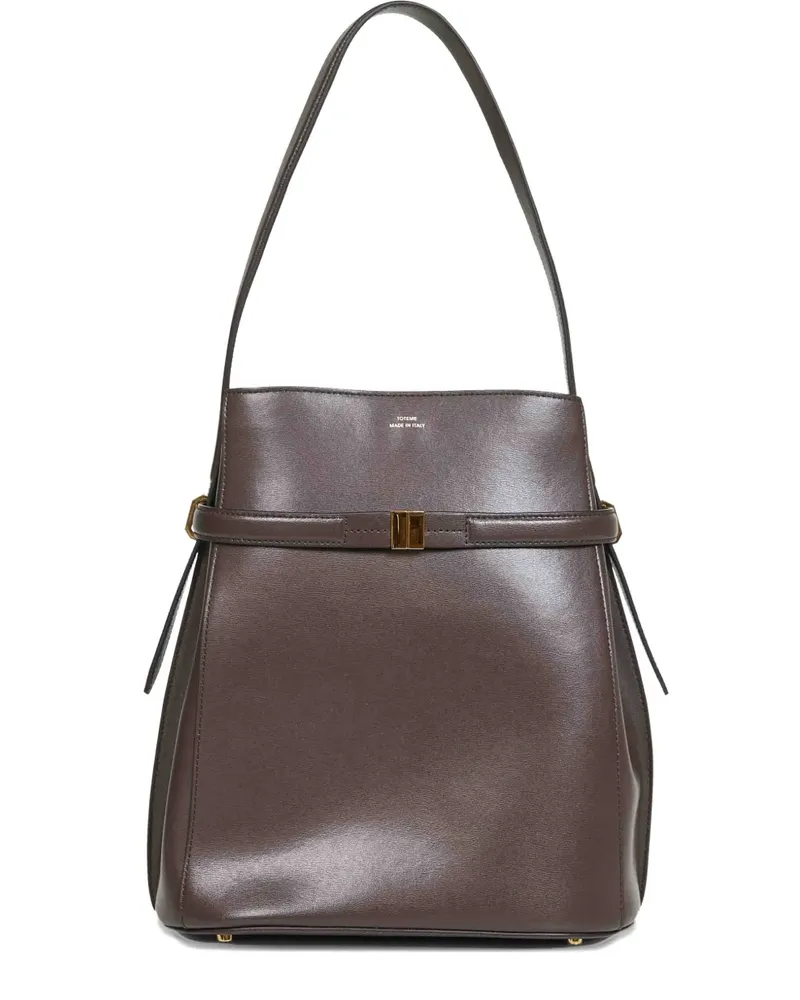Totême Beuteltasche mit Gürtel - Braun Braun