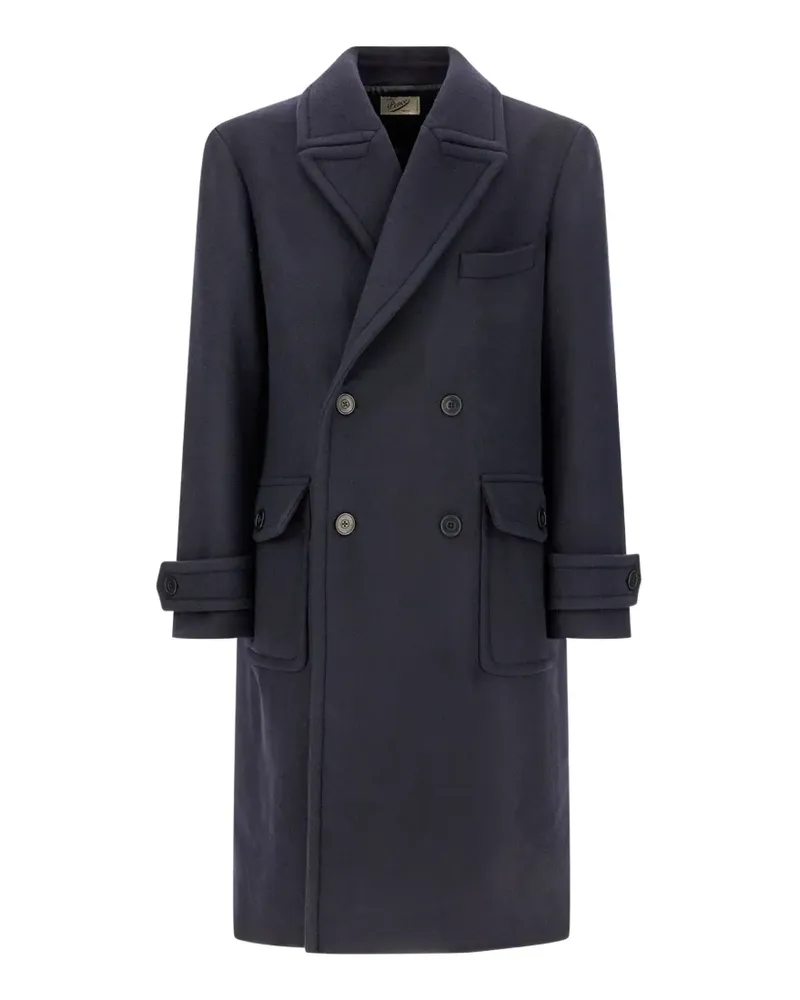 PENCE double-breasted coat - Blau Blau